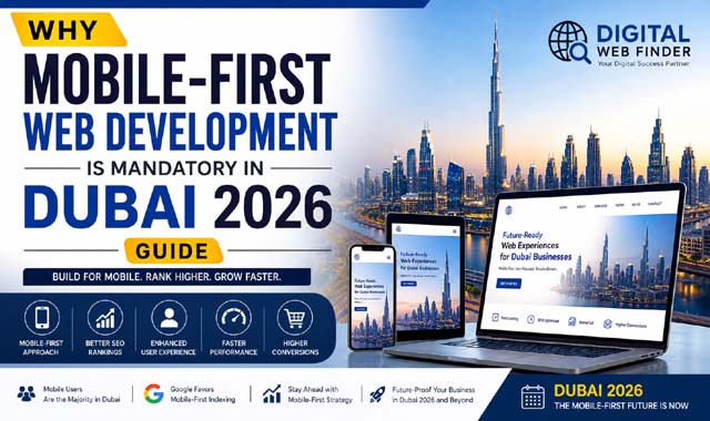 Why Mobile-First Web Development is Mandatory in Dubai 2026 | Digital Web Finder
