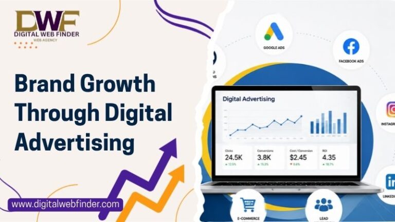 Brand Growth Through Digital Advertising with Digital Web Finder